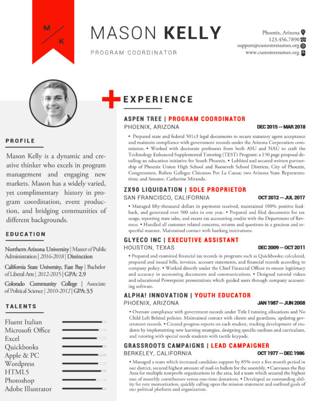 Custom Resumes